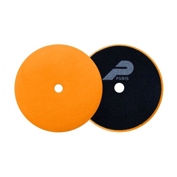 Polierschwamm orange, weich 75 mm